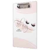 Porte-bloc Lashes rose Gold (Gauche)