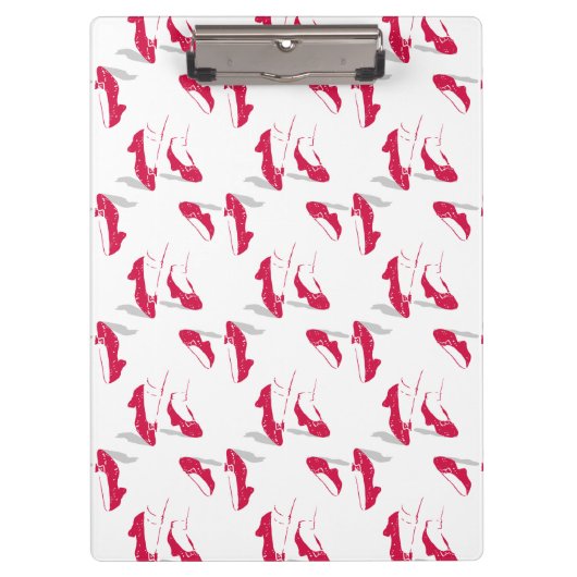Porte-bloc L'Assistant D'Oz™ | Motif Ruby Slippers™ (Devant)