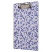 Porte-bloc Lavande de Motif de léopard pourpre (Gauche)