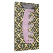 Porte-bloc Lavande peigne sur Arrière - plan de chocolat (Swatch)