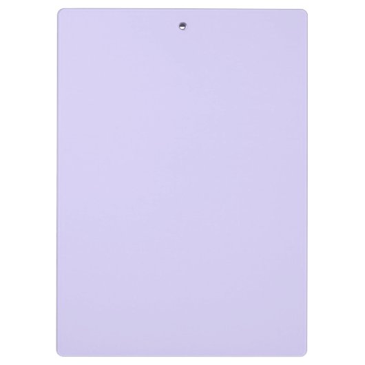 Porte-bloc Lavande Purple Script Moderne Fille Monogramme Nom (Dos)