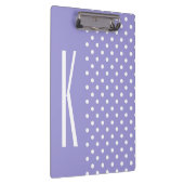 Porte-bloc Lavande violet et Pois blancs (Swatch)
