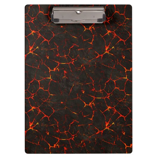 Porte-bloc Lave moulue fondue criquée de volcan de roche (Devant)