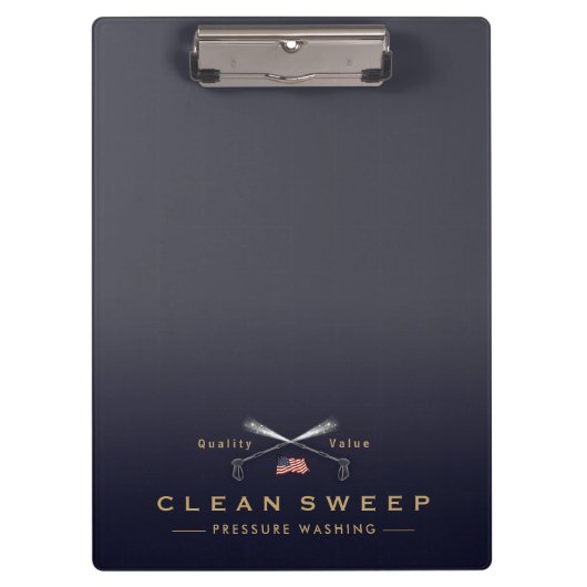 Porte-bloc Lave-pression Lave-linge Patriotique Company (Devant)