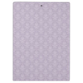 Porte-bloc Lavender Elegant Damask Porte - bloc (Dos)