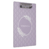 Porte-bloc Lavender Elegant Damask Porte - bloc (Swatch)