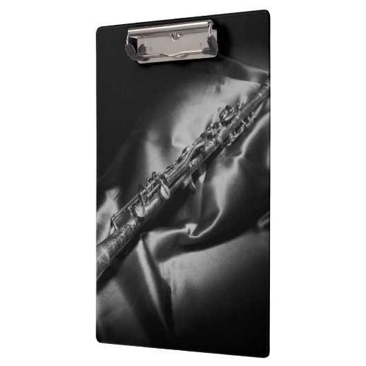 Porte-bloc Lclarinette ancienne, vie morte, B&W (Gauche)