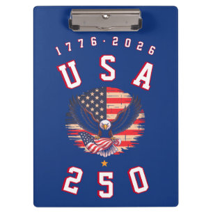 Porte-bloc Le 250e anniversaire de l'Amérique USA 250 1776 20