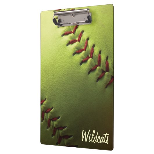 Porte-bloc Le base-ball jaune (Gauche)