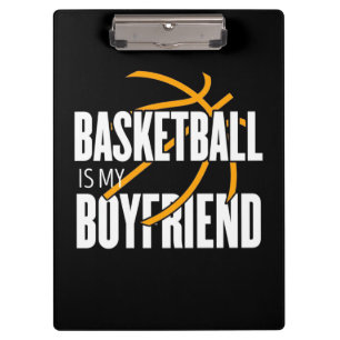 Porte-bloc Le Basket-Ball Est Mon Petit Ami