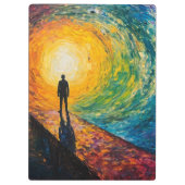 Porte-bloc Le bord de la dimension (Dos)