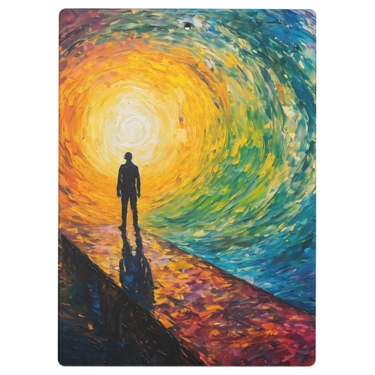 Porte-bloc Le bord de la dimension (Dos)