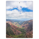 Porte-bloc Le canyon de Waimea (Dos)