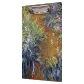 Porte-bloc Le chemin à travers les iris par Claude Monet (Gauche)