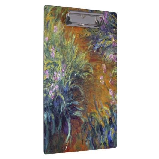 Porte-bloc Le chemin à travers les Irises par Claude Monet (Swatch)