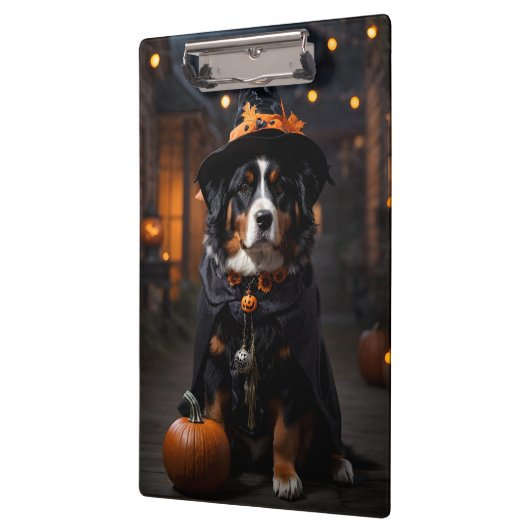 Porte-bloc Le chien bernois Spooktacular : Un Howl-o-Ween d'H (Gauche)