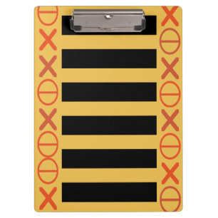 Porte-bloc Le code rouge d'abeille ficelle les rayures noires