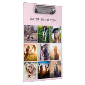 Porte-bloc Le collage | de neuf photos rougissent rose et (Swatch)