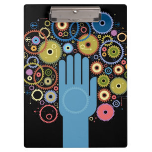 Porte-bloc Le concept du mouvement