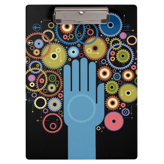 Porte-bloc Le concept du mouvement (Devant)