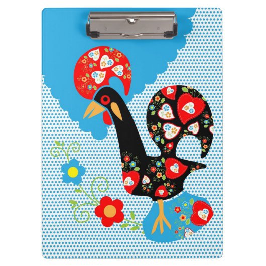 Porte-bloc Le coq portugais de Barcelos (Devant)