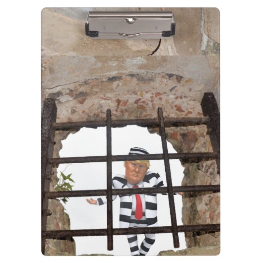 Porte-bloc Le détenu Porte - bloc Trump (Devant)