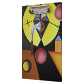 Porte-bloc Le docteur de la peste - Peinture à l'huile (Gauche)