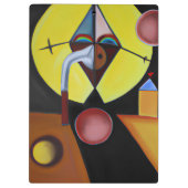 Porte-bloc Le docteur de la peste - Peinture à l'huile (Dos)