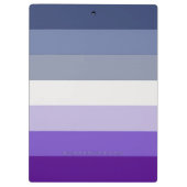 Porte-bloc Le drapeau de la fierté lesbienne boucher de Slipp (Dos)