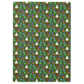 Porte-bloc Le fantôme de Noël présente drôle (Dos)