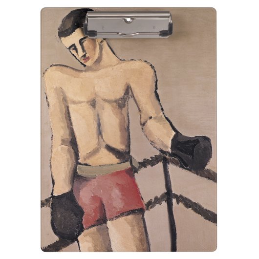 Porte-bloc Le grand boxeur (Devant)