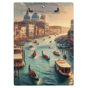 Porte-bloc Le Grand Canal à Venise Italie Voyage