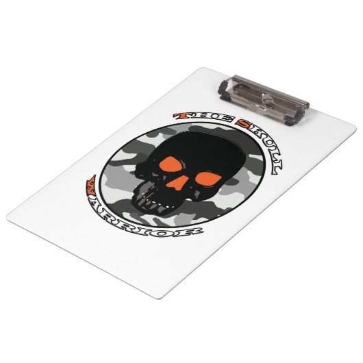 Porte-bloc Le guerrier du crâne (Incliné)