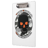 Porte-bloc Le guerrier du crâne (Gauche)