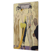 Porte-bloc Le jugement de Paris, 1920-30 (copie de pochoir) (Gauche)