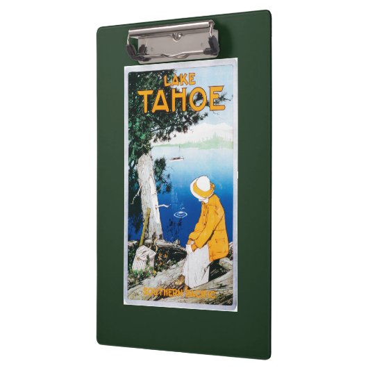 Porte-bloc Le lac Tahoe PosterLake promotionnel Tahoe, CA (Gauche)