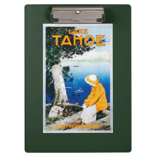 Porte-bloc Le lac Tahoe PosterLake promotionnel Tahoe, CA