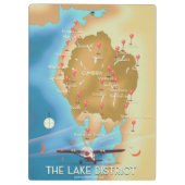 Porte-bloc Le Lake District Angleterre (Dos)