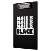 Porte-bloc Le noir est noir (Gauche)