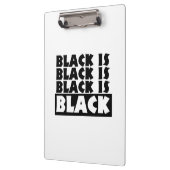 Porte-bloc Le noir est noir (Gauche)