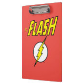 Porte-bloc Le nom Flash et logo d'éclair (Gauche)