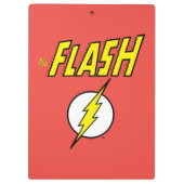 Porte-bloc Le nom Flash et logo d'éclair (Dos)