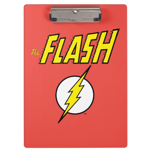Porte-bloc Le nom Flash et logo d'éclair (Devant)