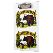 Porte-bloc Le parc Yellowstone (Gauche)