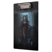 Porte-bloc Le Petit Chaperon Rouge foncé (Gauche)