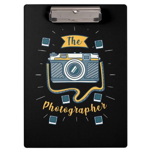 Porte-bloc Le photographe (Devant)