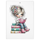 Porte-bloc Le point de mire "Bookworm" (Dos)