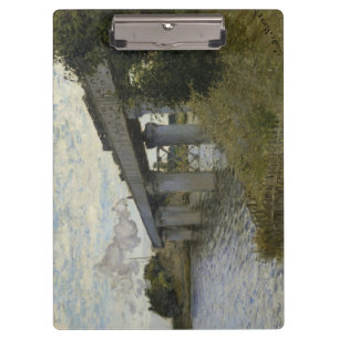 Porte-bloc Le Pont de chemin de fer à Argenteuil (Chemin de f
