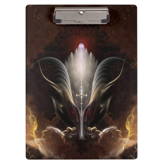 Porte-bloc Le Porte - bloc d'art fractal Renidron (Devant)