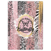 Porte-bloc Le Porte - bloc du papillon anti-social (Dos)